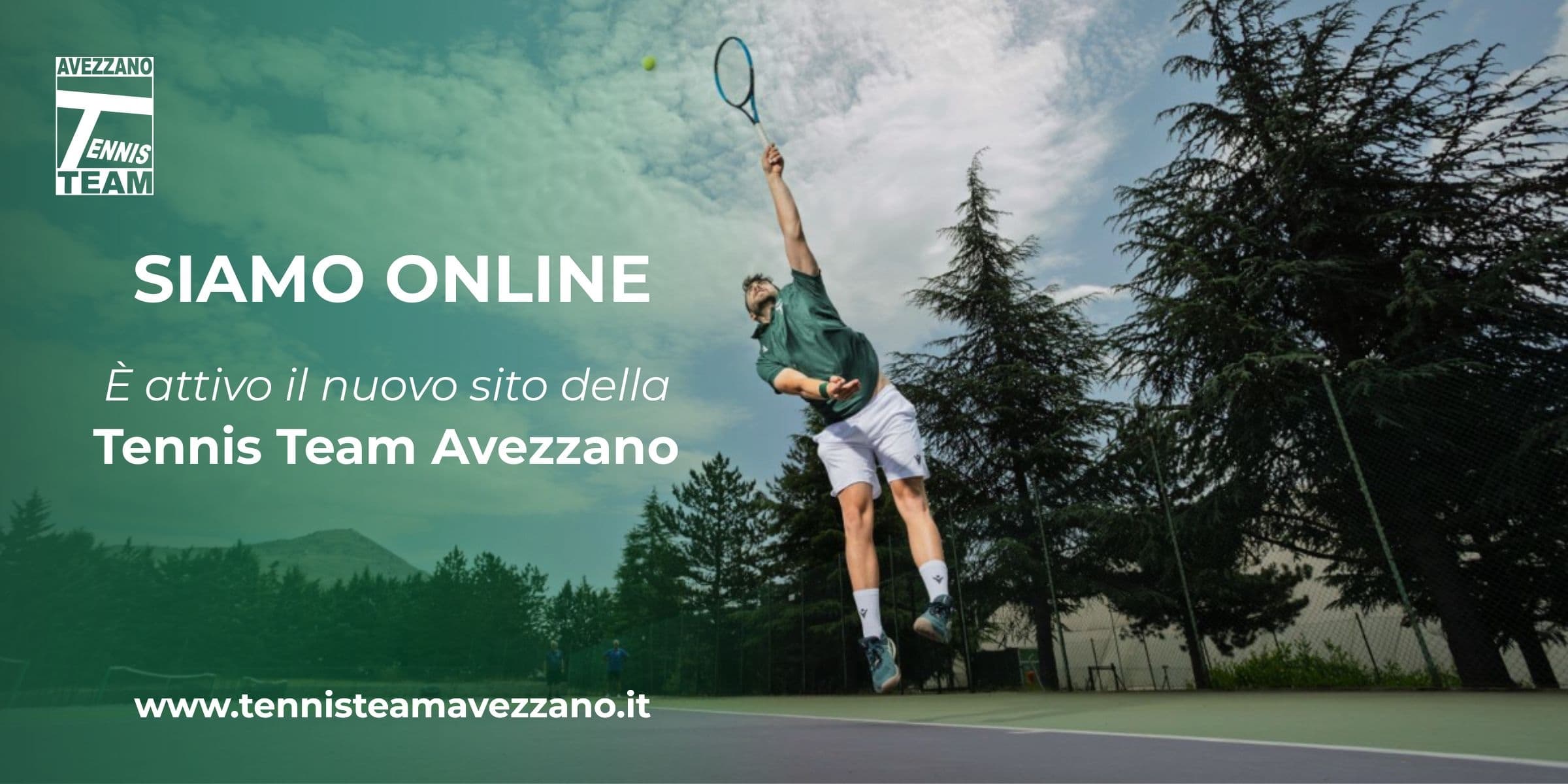 Siamo online! È attivo il nuovo sito della Tennis Team Avezzano